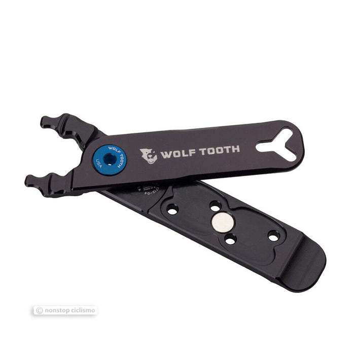 Wolf Tooth MASTER LINK COMBO PLIERS : BLACK/BLUE