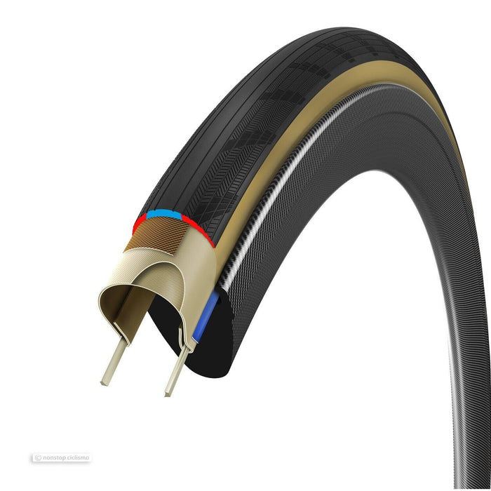 Vittoria CORSA PRO CONTROL Tubeless-Ready Road Tire : 700x28 mm BLACK/TAN