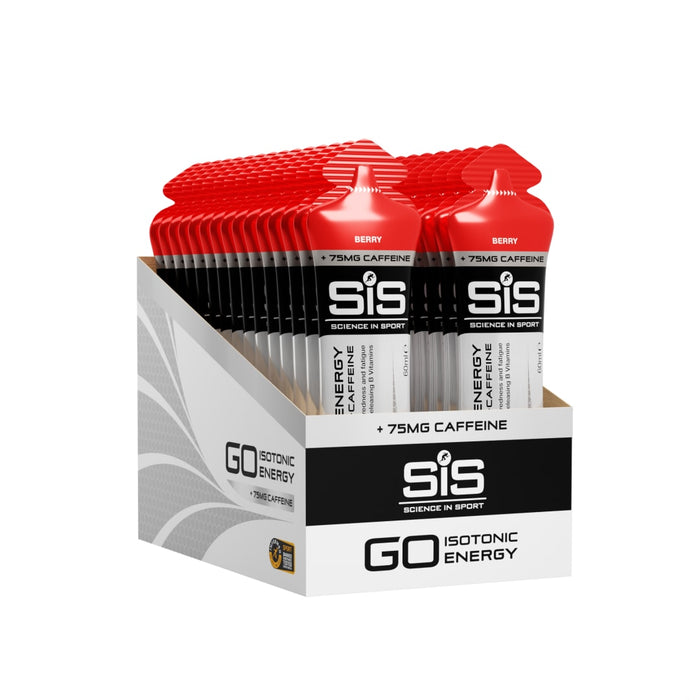 SIS Go Energy + Caffeine Gel 60ml 30 Pack Berry