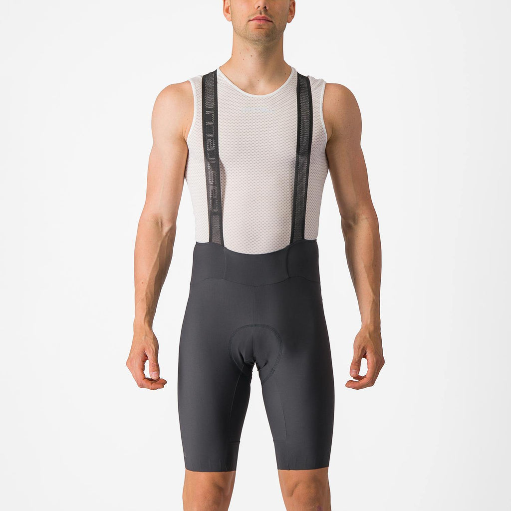 Castelli ESPRESSO Bib Shorts : DARK GRAY — Nonstop Ciclismo Gear