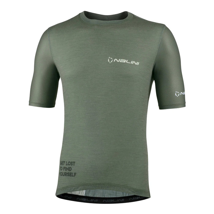 Nalini GRAVEL Short Sleeve Jersey : Green