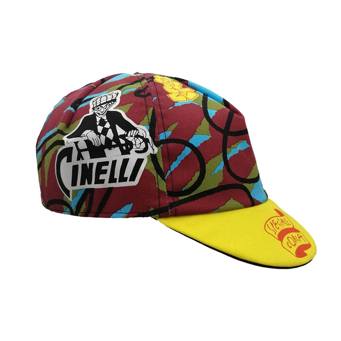 Cinelli Cycling Cap :  BRAULIO ART, SPECIALE CORSA