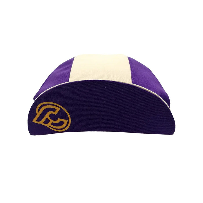 Cinelli Cycling Cap : WE BIKE HARDER PURPLE