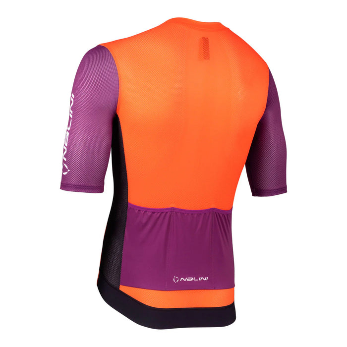 Nalini FRESH Short Sleeve Jersey : Orange/Purple