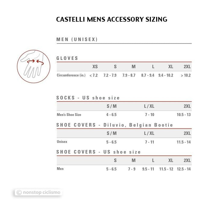 Castelli COMPETIZIONE 2 Gloves : MULTICOLOR GRAY