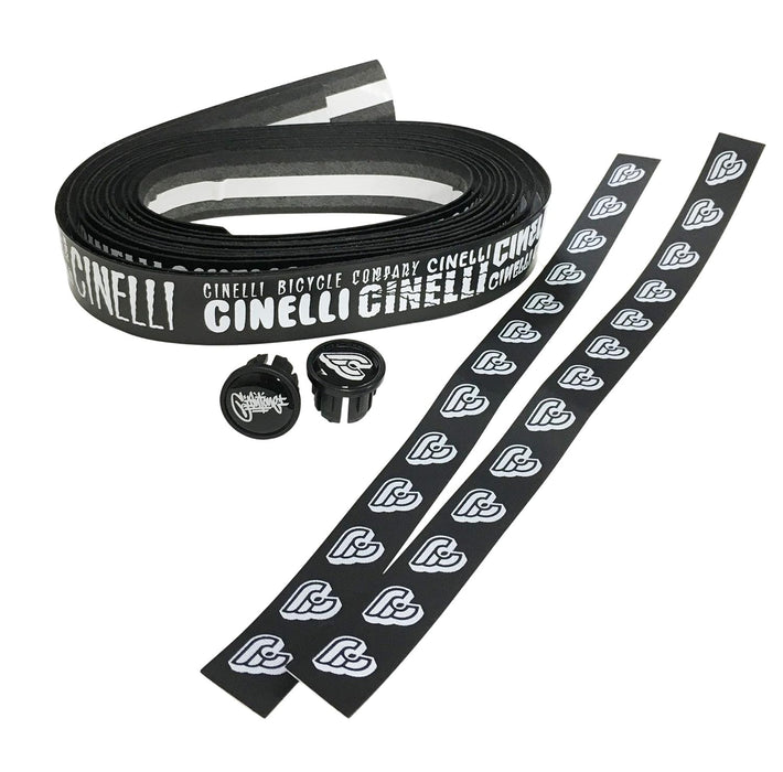 Cinelli Mike Giant Logo Volée Handlebar Tape : BLACK