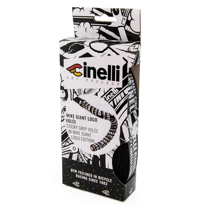 Cinelli Mike Giant Logo Volée Handlebar Tape : BLACK