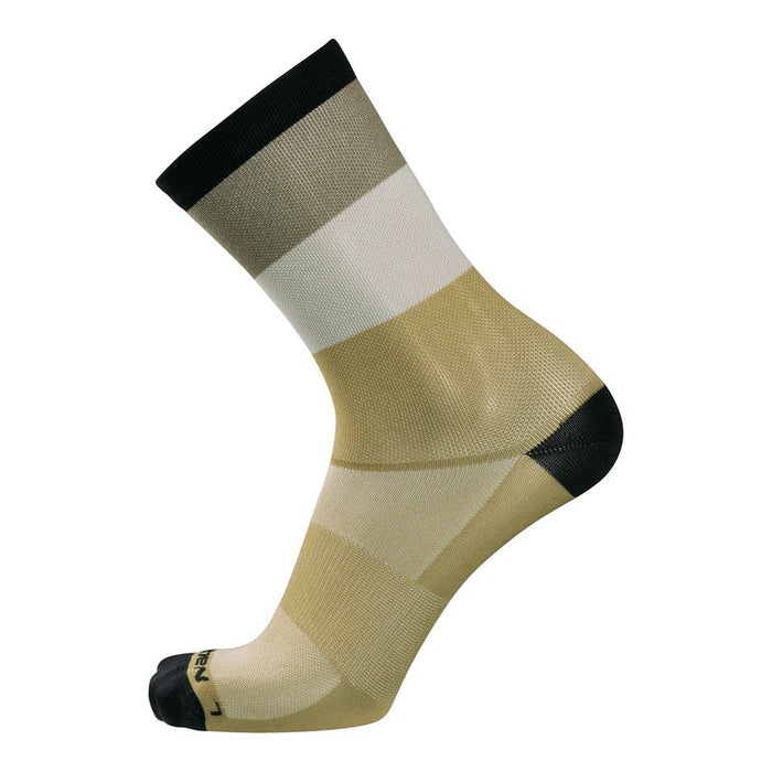 NALINI ADVENTURES Socks : OLIVE GREEN/BLACK