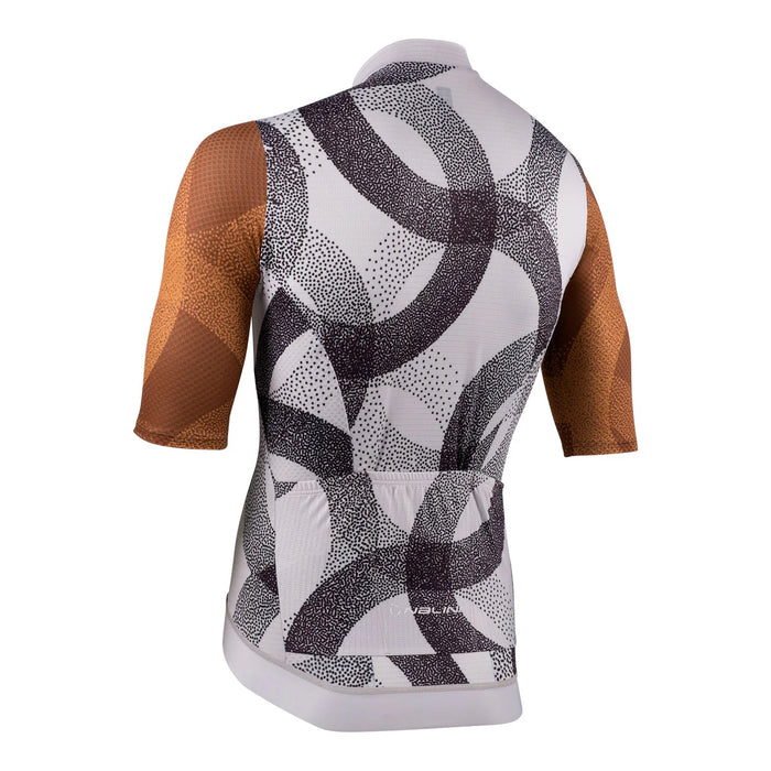 Nalini MINNESOTA Short Sleeve Jersey : Grey/Brown