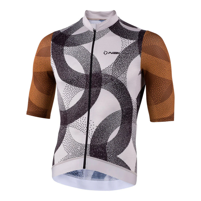 Nalini MINNESOTA Short Sleeve Jersey : Grey/Brown