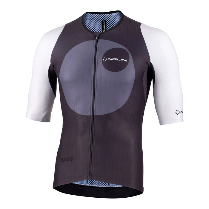 Nalini FAST Short Sleeve Jersey : Grey/Black