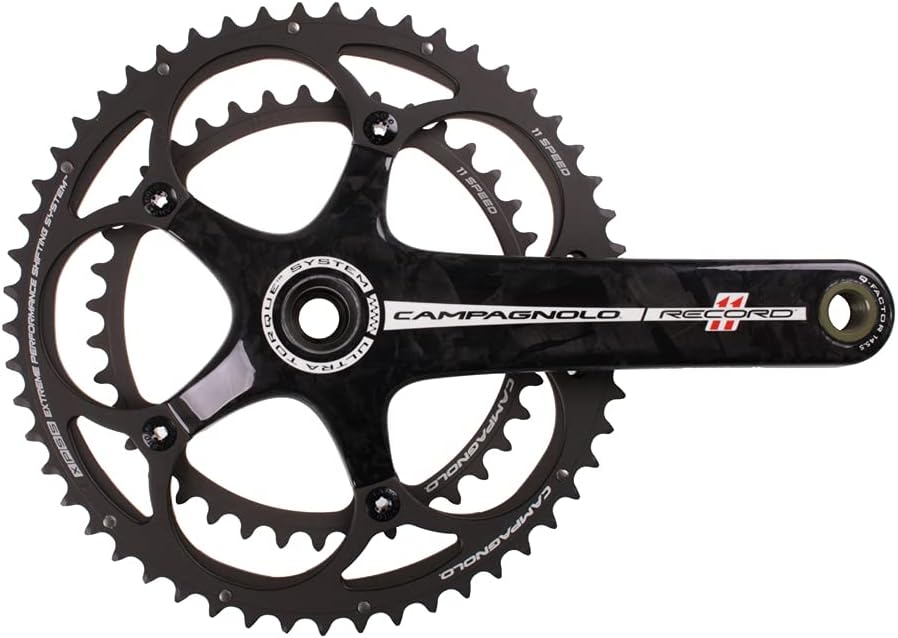 NOS Campagnolo 2014 RECORD 11 Speed Ultra-Torque Crankset : 39/53 175 mm