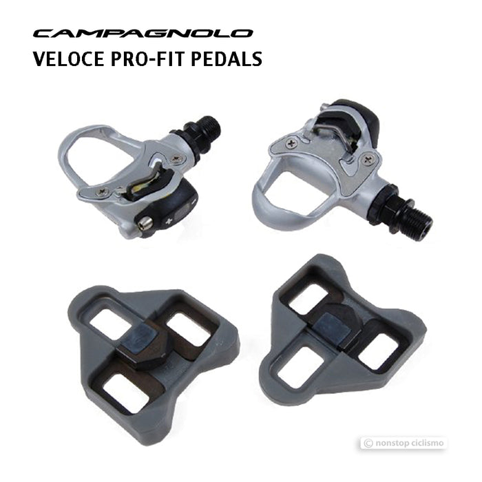 NOS Campagnolo VELOCE/CENTAUR PRO-FIT ROAD PEDALS : PD02-CE