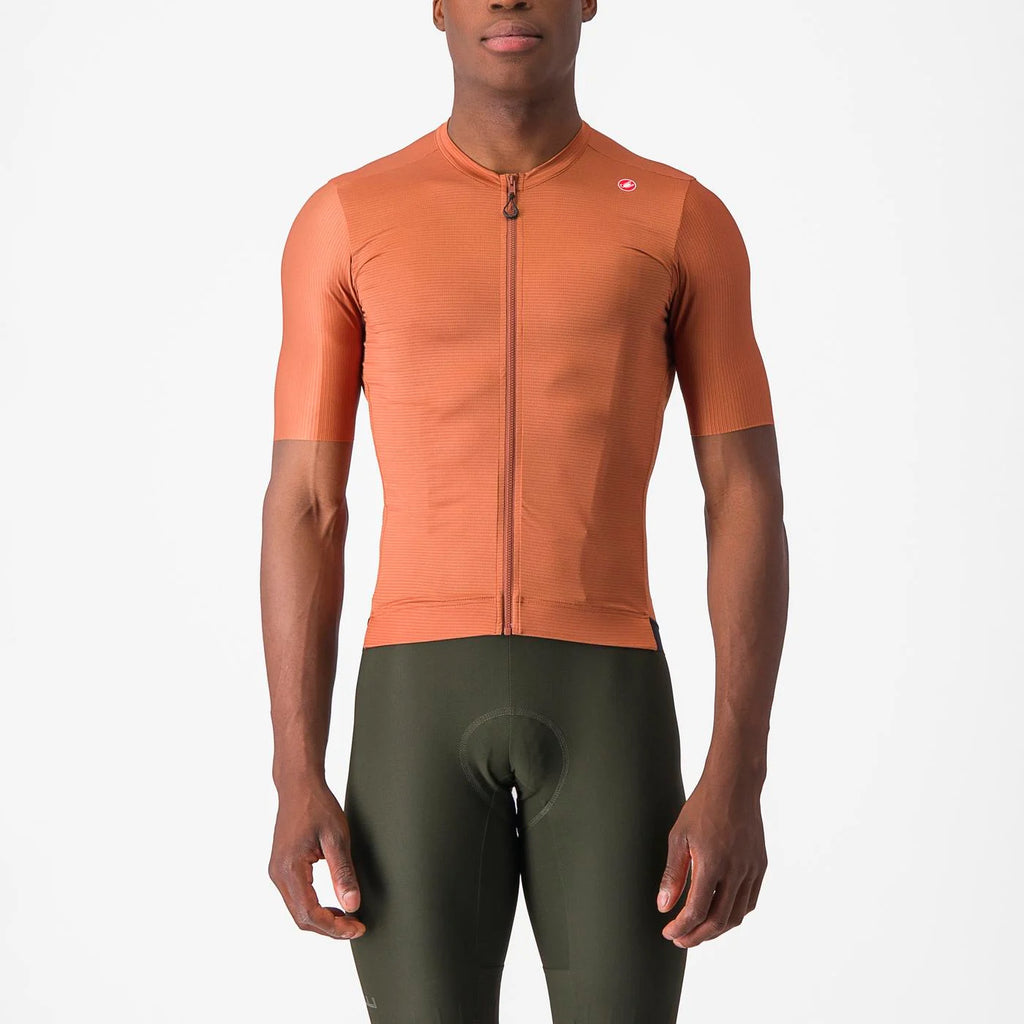 Castelli ESPRESSO Jersey : MOCHA/DARK GRAY — Nonstop Ciclismo Gear