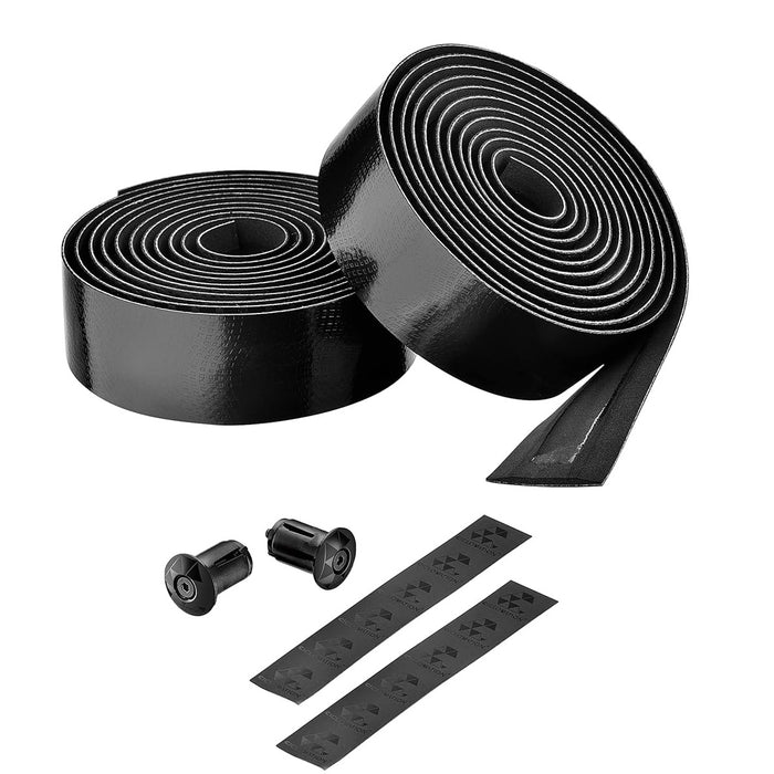 Ciclovation LEATHER TOUCH Handlebar Tape : FUSION BLACK