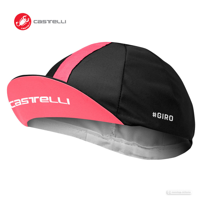 Castelli Official #GIRO Giro d'Italia Cycling Cap : NERO