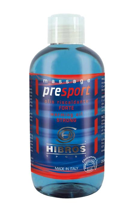 Hibros Pre Sport Warming Massage Oil Strong 200ml