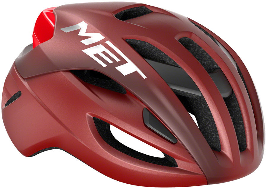 MET RIVALE MIPS Road Helmet : RED DAHLIA