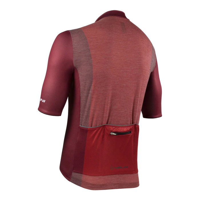 Nalini NEW WOOL Short Sleeve Jersey : RED