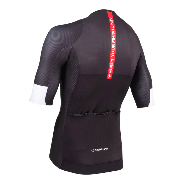Nalini VELOCE Short Sleeve Jersey : BLACK/RED