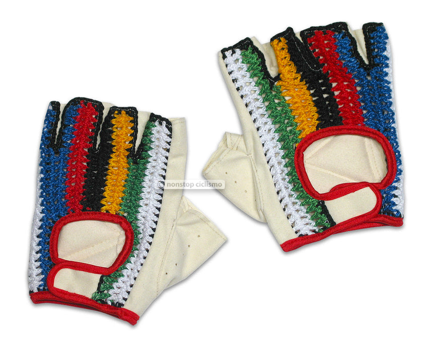 Nalini Vintage Style Eroica Crochet Knit Gloves : WORLD CHAMPION