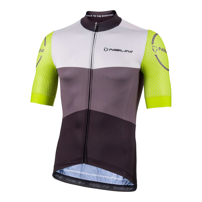 Nalini HOLLYWOOD Jersey : BLACK/WHITE/GREEN