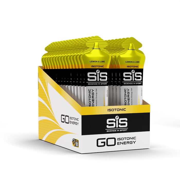 SIS Go Isotonic Energy Gel 60ml 30 Pack Lemon & Lime