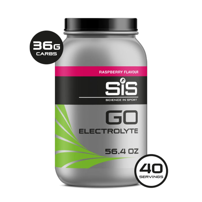 SIS Go Electrolyte Powder 56.4oz Raspberry