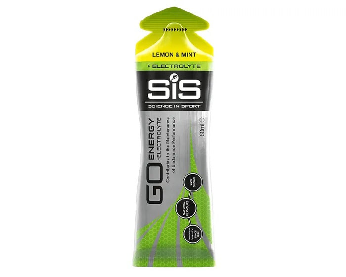 SIS Go Energy + Electrolyte Gel 60ml 30 Pack Lemon & Mint