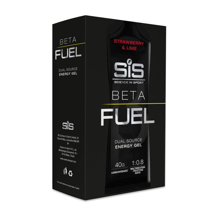 SIS Beta Fuel 60ml 6 Pack Strawberry and Lime