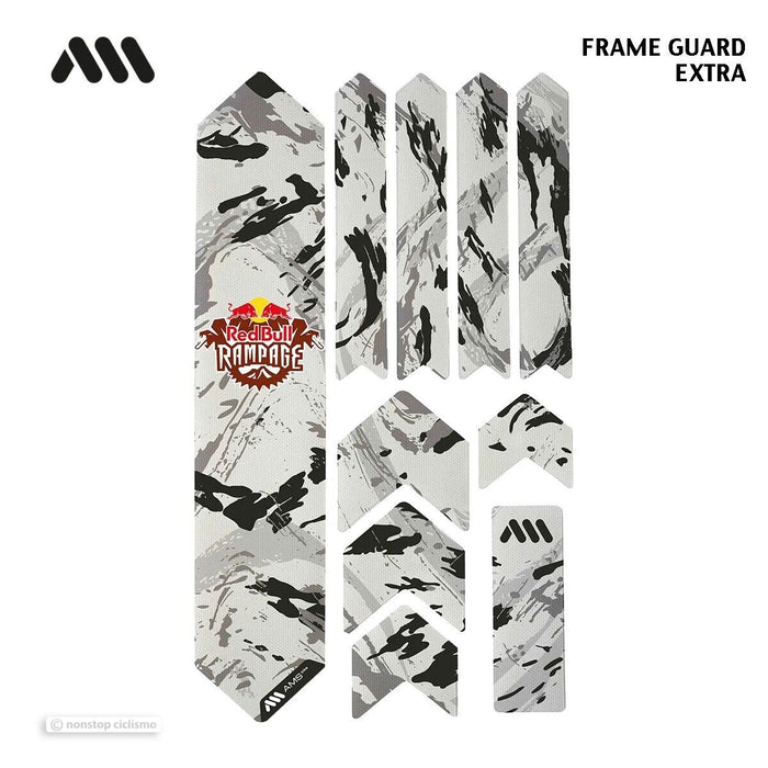 All Mountain Style HONEYCOMB EXTRA Frame Guard Protection : RED BULL RAMPAGE GRAY
