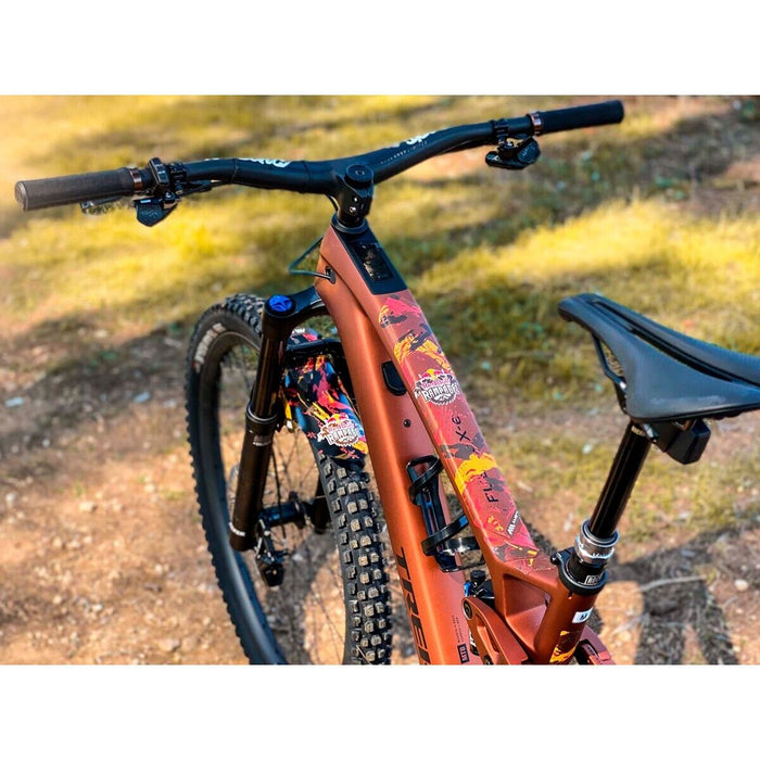 All Mountain Style HONEYCOMB EXTRA Frame Guard Protection : RED BULL RAMPAGE RED