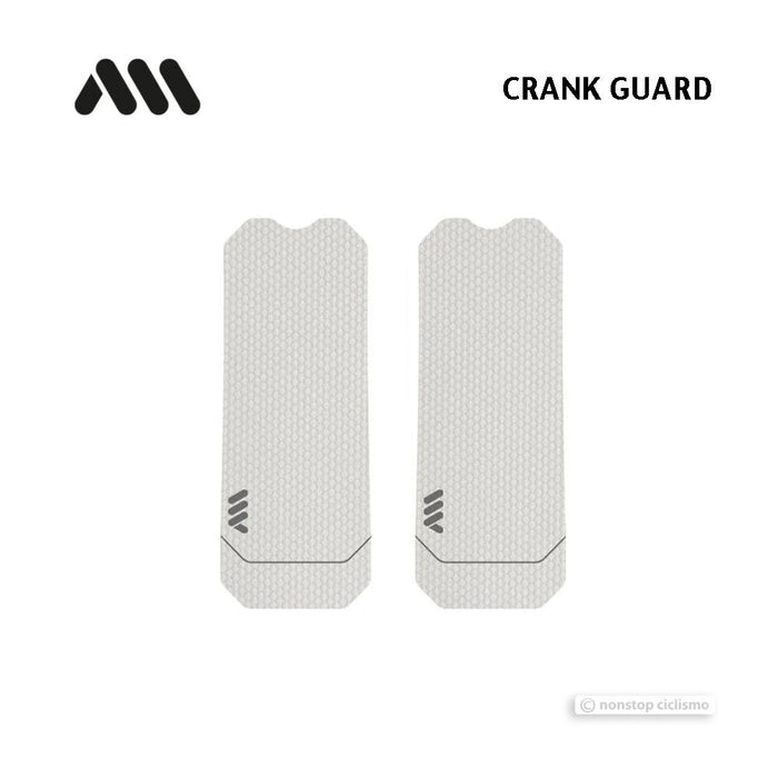 All Mountain Style HONEYCOMB CRANK Guard Protection : CLEAR/SILVER