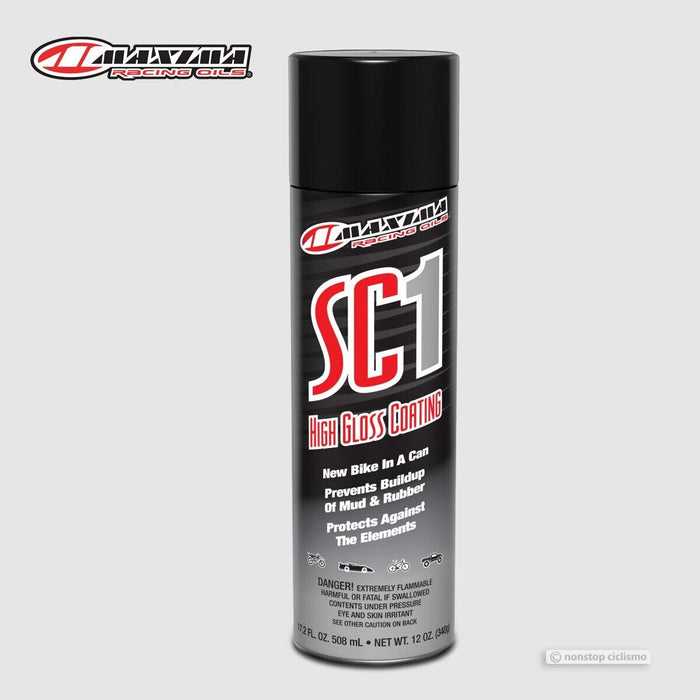Maxima SC1 HIGH GLOSS CLEAR COAT SILICONE Spray — Nonstop Ciclismo Gear