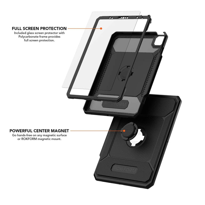 Rokform RUGGED iPad Case : BLACK