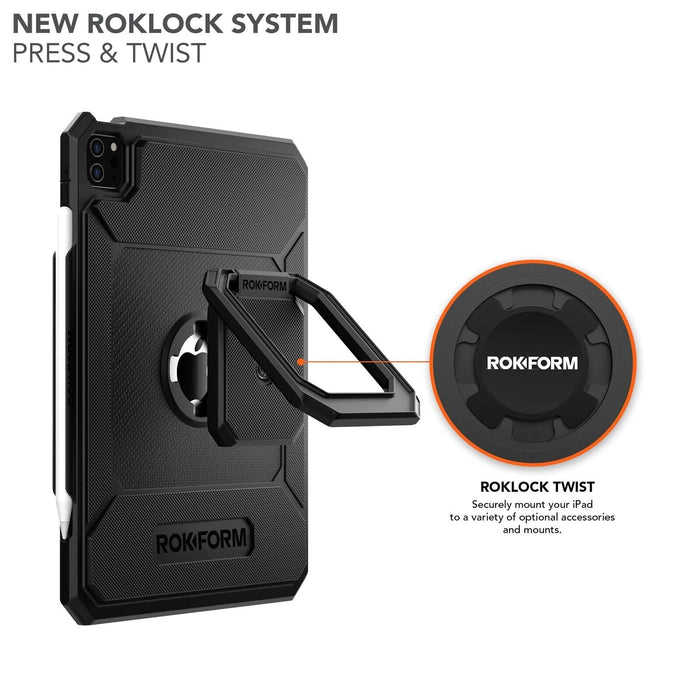 Rokform RUGGED iPad Case : BLACK