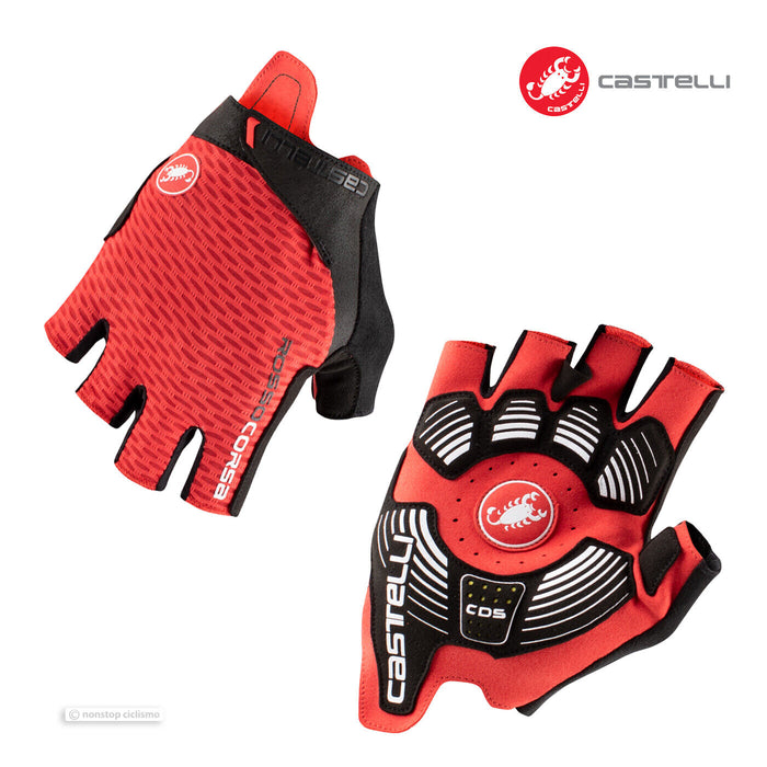 Castelli ROSSO CORSA PRO V Gloves : RED