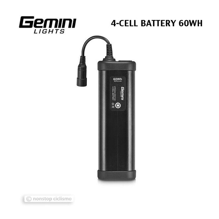 Gemini 4-Cell 60Wh USB Rechargeable Battery