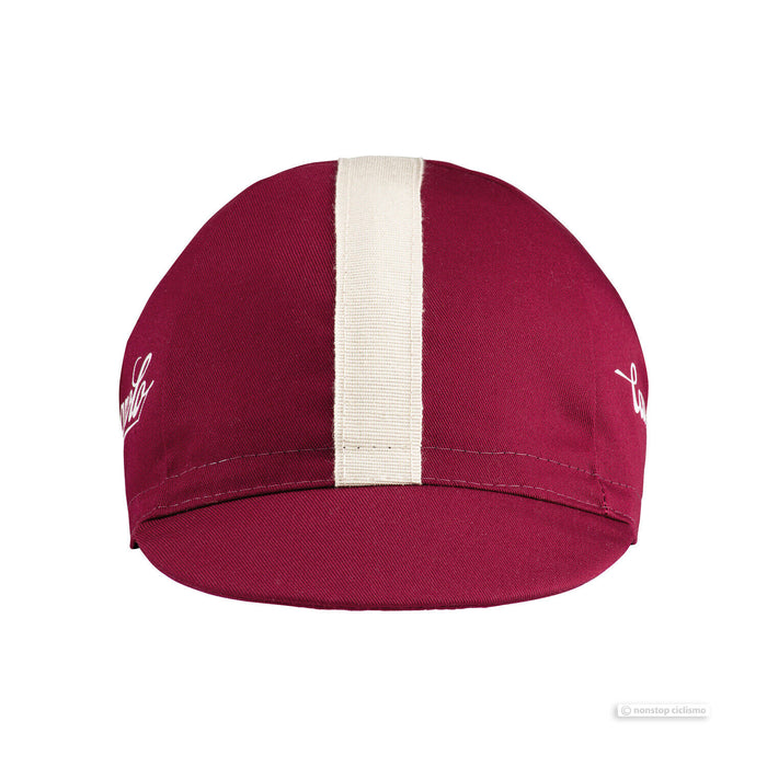 CAMPAGNOLO Classic Cycling Cap : BURGUNDY