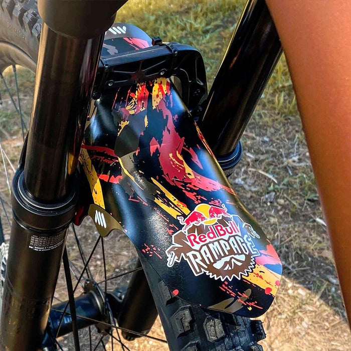 All Mountain Style MUDGUARD Front Fender : RED BULL RAMPAGE RED