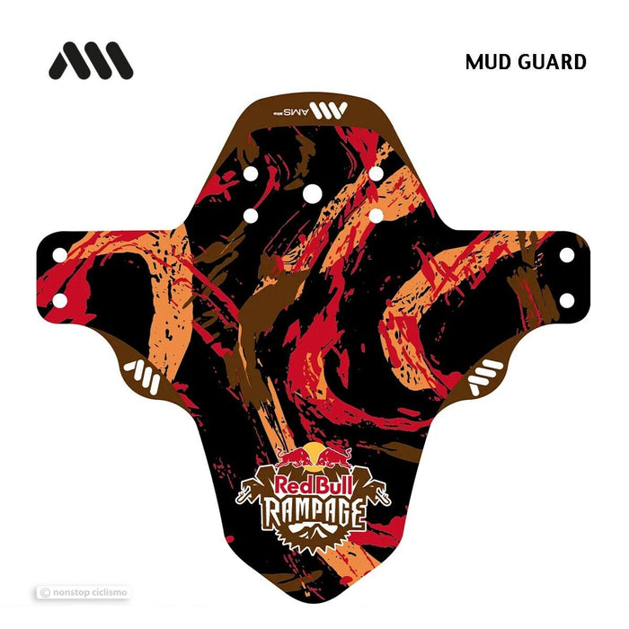 All Mountain Style MUDGUARD Front Fender : RED BULL RAMPAGE RED