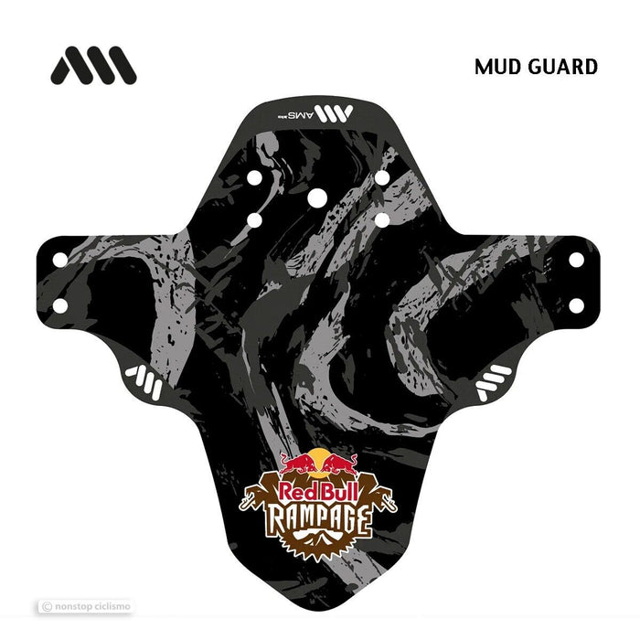 All Mountain Style MUDGUARD Front Fender : RED BULL RAMPAGE GREY