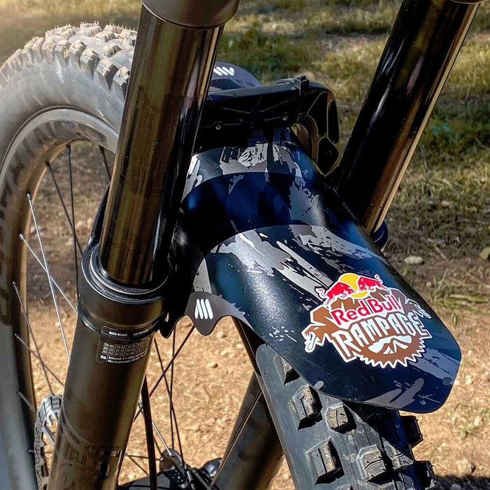 All Mountain Style MUDGUARD Front Fender : RED BULL RAMPAGE GREY