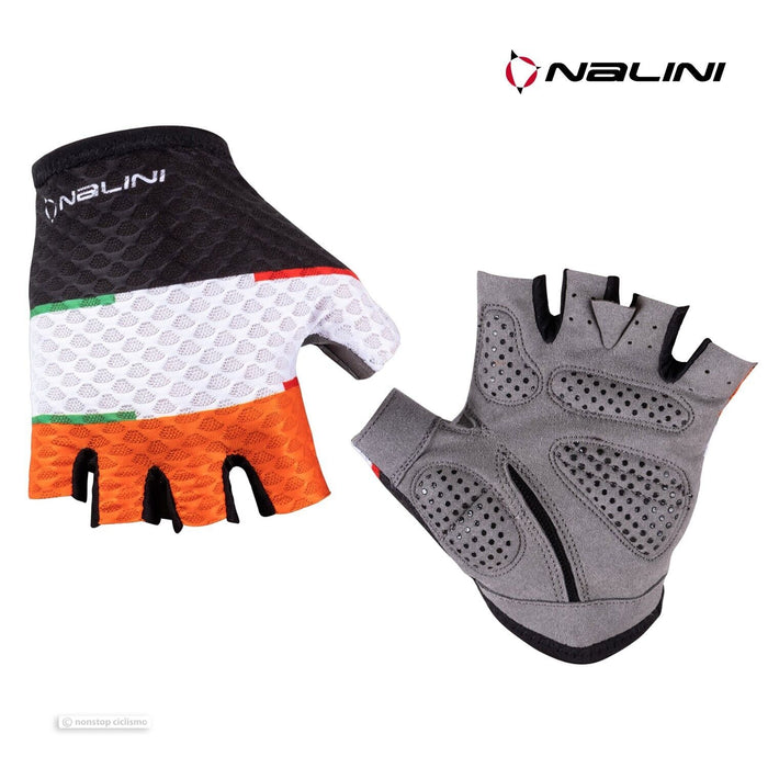 Nalini SUMMER Cycling Gloves : BLACK/WHITE/ORANGE