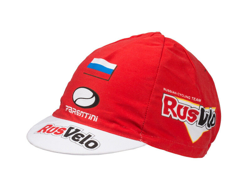 TEAM RUSVELO PARENTINI Classic Euro Cycling Cap - MADE IN iTALY!