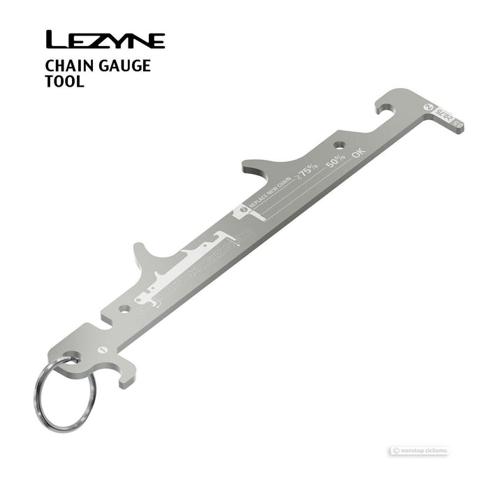 Lezyne CHAIN GAUGE Chain Wear Tool : 1-MT-CHANGUE-V106