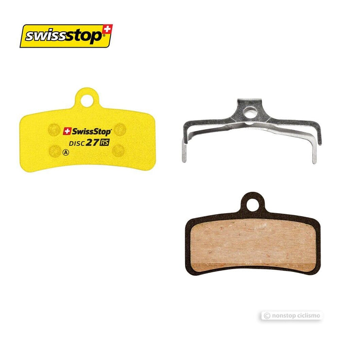 SwissStop DISC 27 RS Organic Compound Brake Pads for Shimano 4-Pist & Downhill D