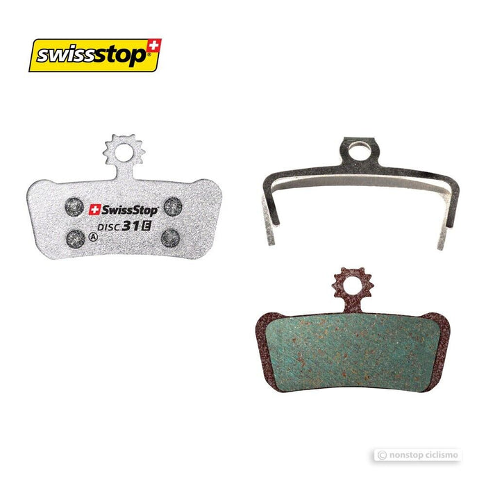 SwissStop DISC 31 E Organic Compound Brake Pads for SRAM Guide and Elixir Trail