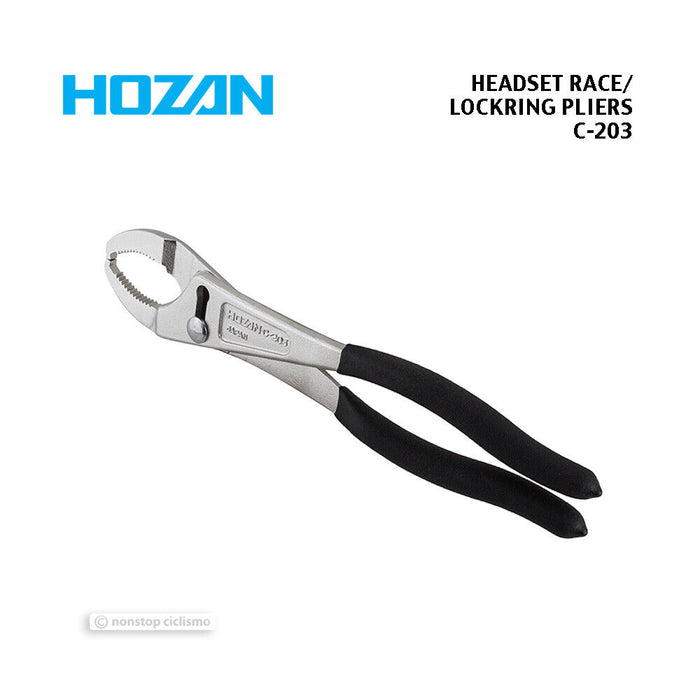 Hozan Tools C-203 Headset Race/Lockring Pliers - Made in Japan
