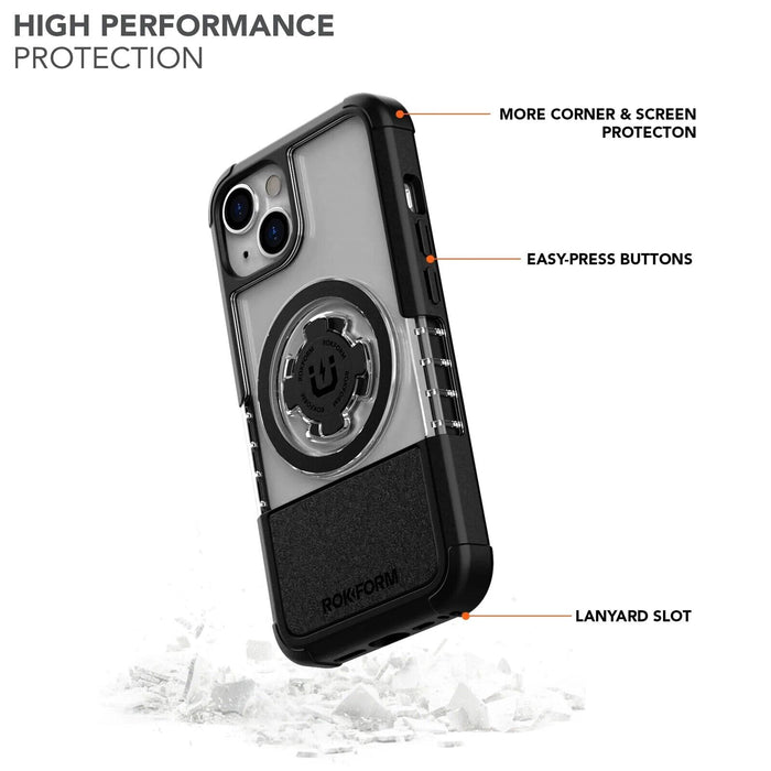 Rokform CRYSTAL iPhone 14 Phone Case : CLEAR